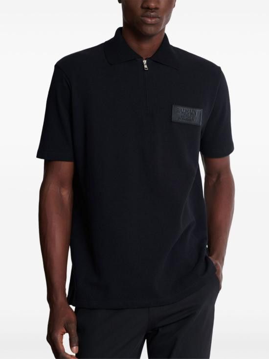 Balmain BALMAIN Men T-Shirts EH1GC027BC92 0PA Black Size US XL / EU 56 / 4 - 2 Thumbnail