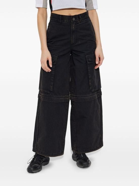 Adidas ADIDAS Men Straight Pants JY6293 CARGOPANTSBLACK Black Size US 31 - 5 Thumbnail