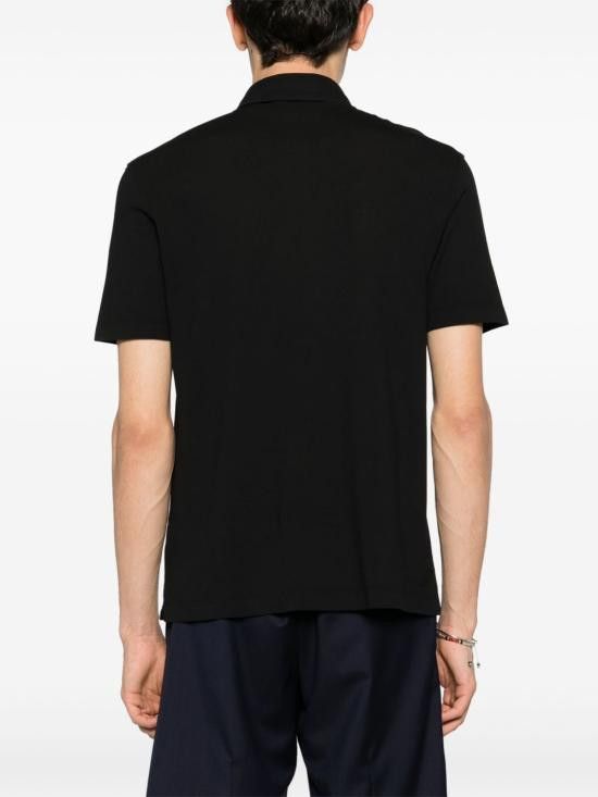 Drumohr DRUMOHR Men T-Shirts DTJ202B 690 Black Size US L / EU 52-54 / 3 - 3 Thumbnail