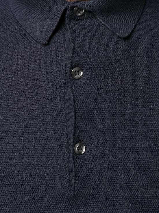 John Smedley JOHN SMEDLEY Men T-Shirts ROTH FRENCHNAVY Blue Size US M / EU 48-50 / 2 - 5 Thumbnail