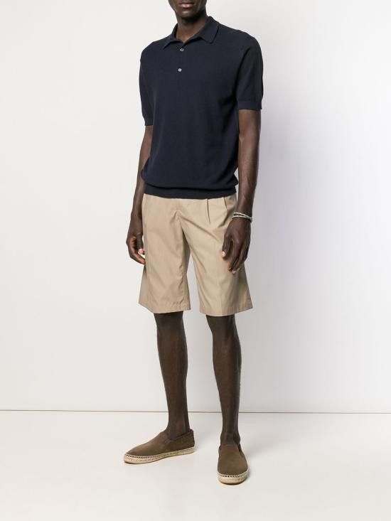 John Smedley JOHN SMEDLEY Men T-Shirts ROTH FRENCHNAVY Blue Size US M / EU 48-50 / 2 - 2 Thumbnail