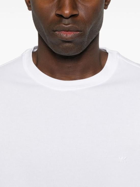Michael Kors MICHAEL KORS Men T-Shirts CR451V9HFK 100 White Size US M / EU 48-50 / 2 - 4 Thumbnail