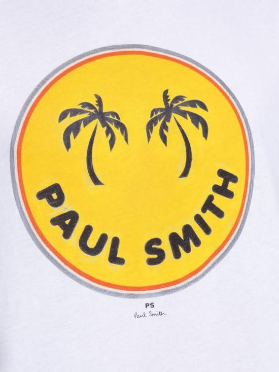Paul Smith PAUL SMITH Men T-Shirts M2R011R PP513301 White Size US L / EU 52-54 / 3 - 5 Thumbnail