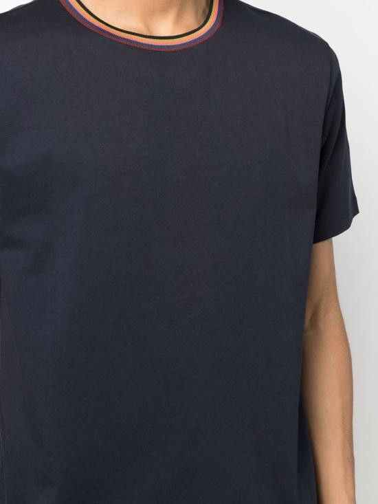 Paul Smith PAUL SMITH Men T-Shirts M1R697PS H0008449 Blue Size US L / EU 52-54 / 3 - 3 Thumbnail