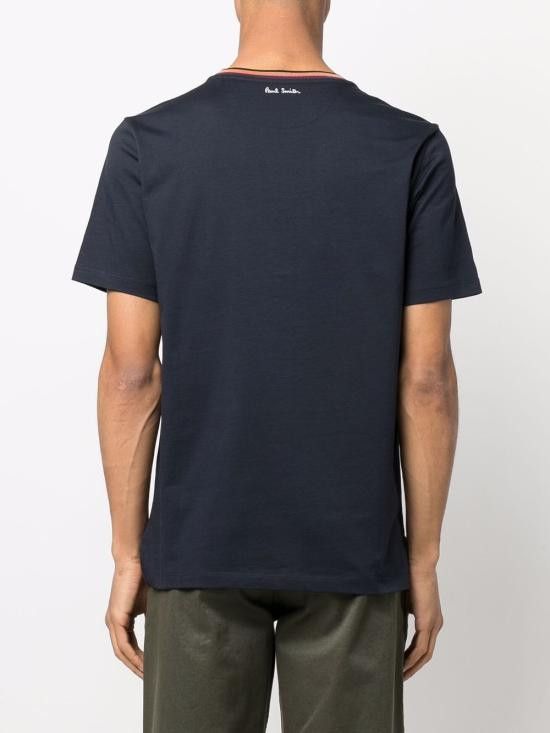 Paul Smith PAUL SMITH Men T-Shirts M1R697PS H0008449 Blue Size US L / EU 52-54 / 3 - 2 Thumbnail
