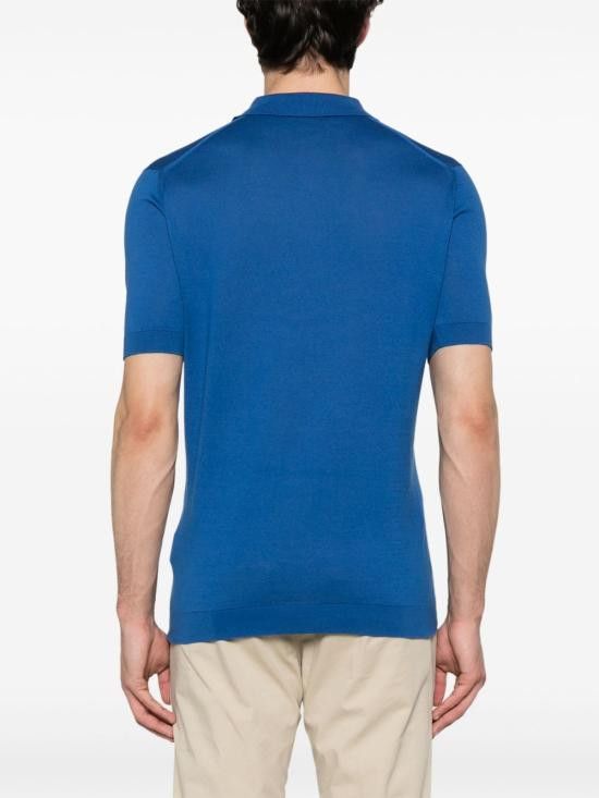 John Smedley JOHN SMEDLEY Men T-Shirts ADRIAN PACIFIC Blue Size US XXL / EU 58 / 5 - 3 Thumbnail