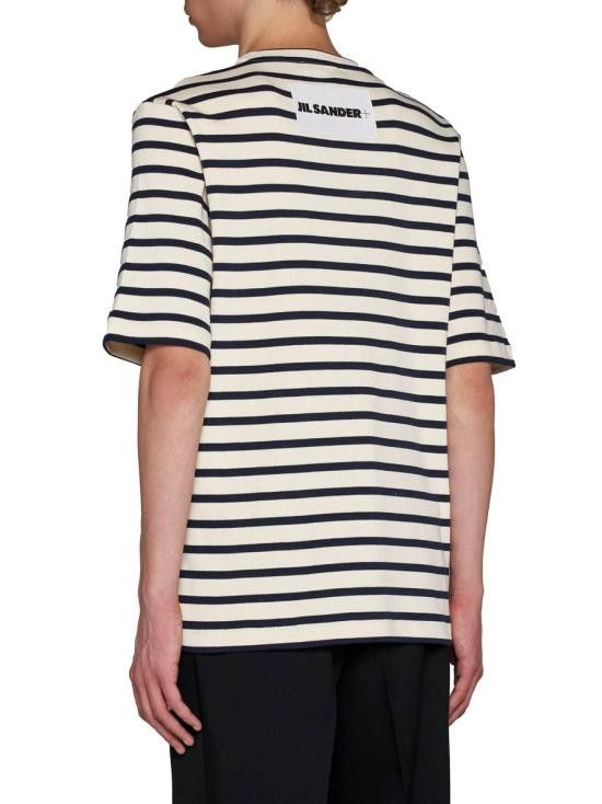 Jil Sander JIL SANDER Men T-Shirts J47GC0109 J46497 124 White Size US L / EU 52-54 / 3 - 4 Thumbnail