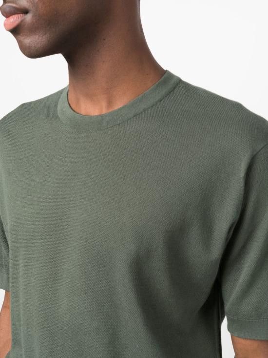 John Smedley JOHN SMEDLEY Men T-Shirts PARK PALM Green Size US L / EU 52-54 / 3 - 5 Thumbnail