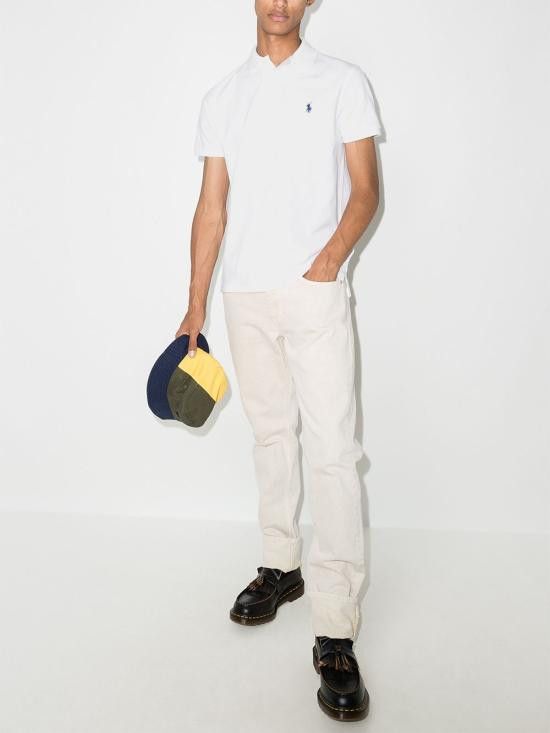 Ralph Lauren RALPH LAUREN Men T-Shirts 710666998 002 White Size US XL / EU 56 / 4 - 4 Thumbnail