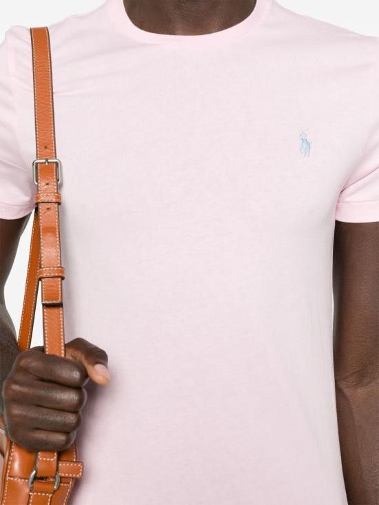 Ralph Lauren RALPH LAUREN Men T-Shirts 710671438 417 Pink Size US L / EU 52-54 / 3 - 2 Thumbnail
