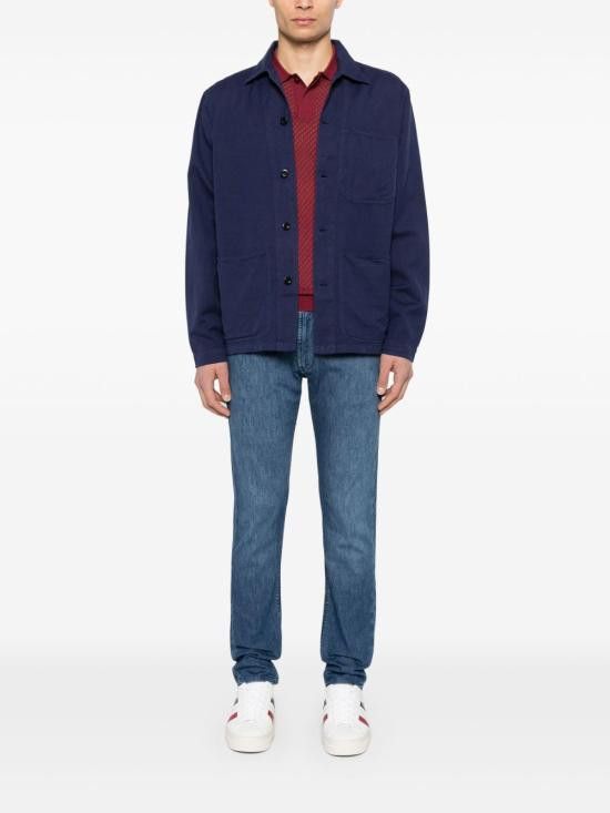 Ralph Lauren RALPH LAUREN Men Long Tops 710965822 001 Blue Size US L / EU 52-54 / 3 - 2 Thumbnail