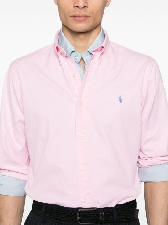 Ralph Lauren RALPH LAUREN Men Long Tops 710937993 016 Pink Size US M / EU 48-50 / 2 - 2 Thumbnail