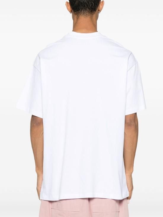 MSGM MSGM Men T-Shirts 3840MM105 25700201 White Size US M / EU 48-50 / 2 - 3 Thumbnail