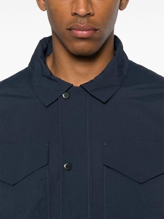 Barbour BARBOUR Men Jacket MCA1053 NY71 Blue Size US XL / EU 56 / 4 - 2 Thumbnail