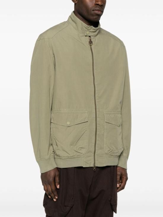 Barbour BARBOUR Men Jacket MCA1046 OL31 Green Size US L / EU 52-54 / 3 - 3 Thumbnail