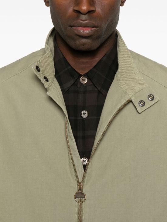 Barbour BARBOUR Men Jacket MCA1046 OL31 Green Size US XL / EU 56 / 4 - 4 Thumbnail