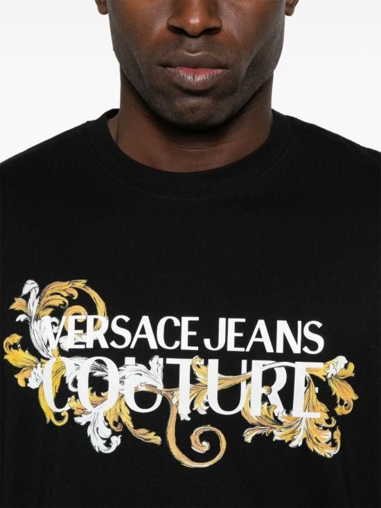 Versace VERSACE Men T-Shirts 78GAHC05 CJ01CG89 Black Size US L / EU 52-54 / 3 - 3 Thumbnail