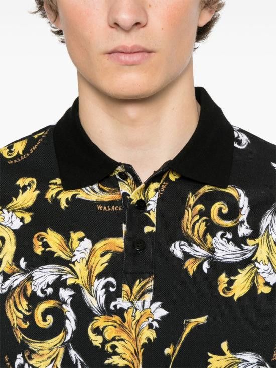 Versace VERSACE Men T-Shirts 78GAG6S0 JS460G89 Black Size US XL / EU 56 / 4 - 2 Thumbnail