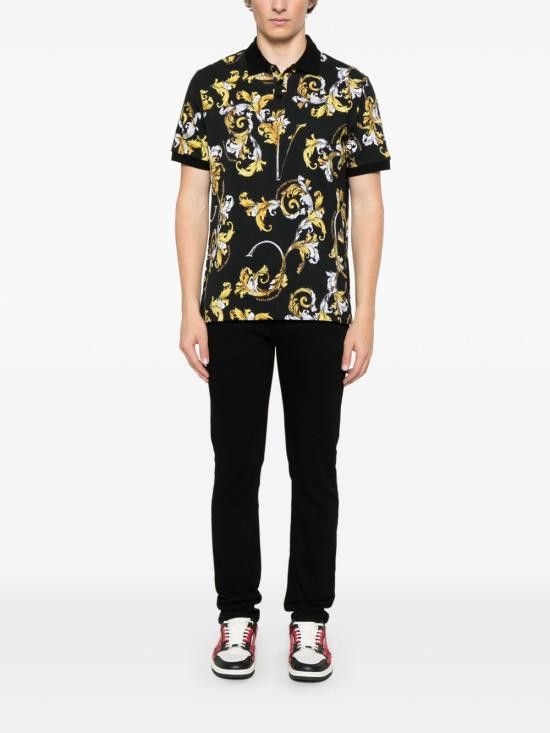 Versace VERSACE Men T-Shirts 78GAG6S0 JS460G89 Black Size US XL / EU 56 / 4 - 4 Thumbnail