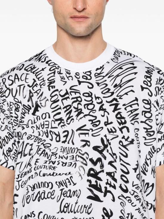 Versace VERSACE Men T-Shirts 78GAH6R0 JS440L02 White Size US M / EU 48-50 / 2 - 4 Thumbnail