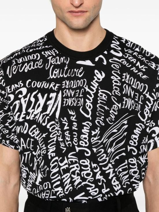 Versace VERSACE Men T-Shirts 78GAH6R0 JS440L01 Black Size US L / EU 52-54 / 3 - 2 Thumbnail