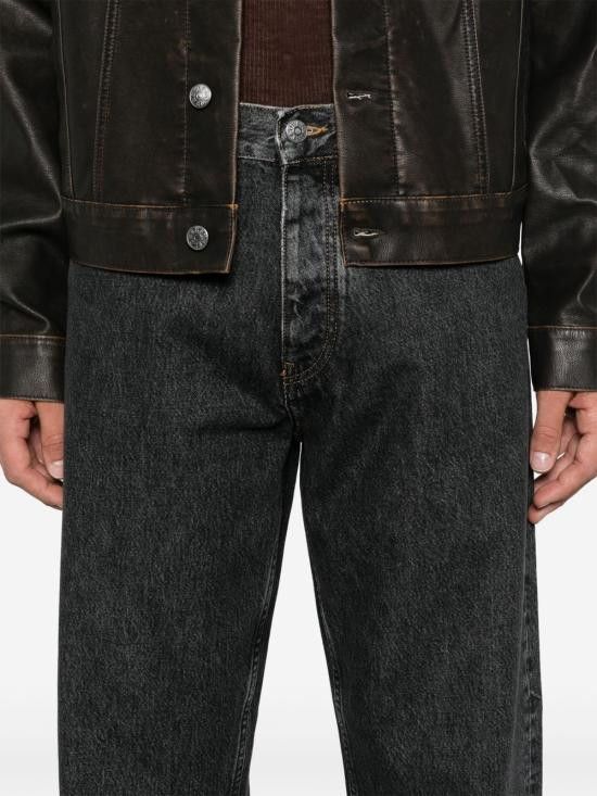 Sunflower SUNFLOWER Men Denim Pants 5108 FLARE709 Black Size US 34 / EU 50 - 2 Thumbnail