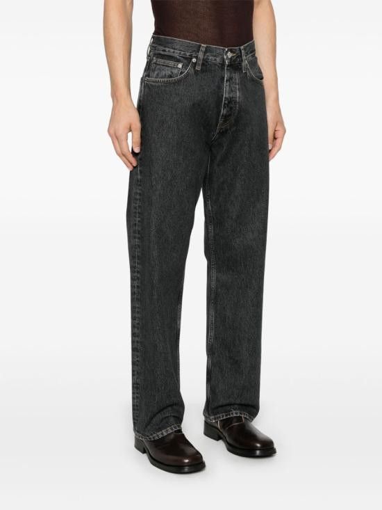 Sunflower SUNFLOWER Men Denim Pants 5108 FLARE709 Black Size US 34 / EU 50 - 3 Thumbnail