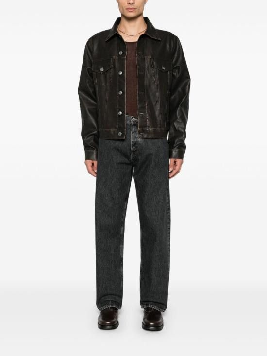 Sunflower SUNFLOWER Men Denim Pants 5108 FLARE709 Black Size US 34 / EU 50 - 5 Thumbnail