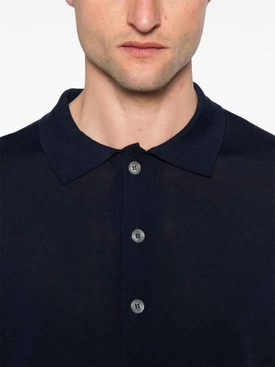 Lardini LARDINI Men T-Shirts ESLPMC96 ES64045850 Blue Size US S / EU 44-46 / 1 - 3 Thumbnail