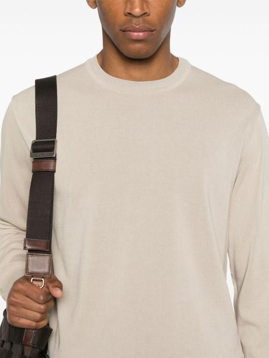 Paul & Shark PAUL & SHARK Men Sweater 25411507 348 Beige Size US M / EU 48-50 / 2 - 4 Thumbnail
