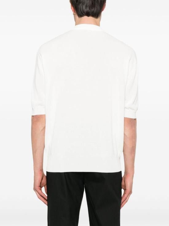 Lardini LARDINI Men T-Shirts ESLPMC96 ES64045100 White Size US S / EU 44-46 / 1 - 4 Thumbnail