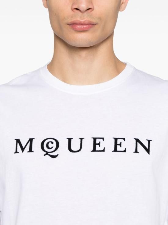 ALEXANDER MCQUEEN｜ (828420 QTADD 0909) Alexander McQueen ALEXANDER MCQUEEN Men T-Shirts 828420