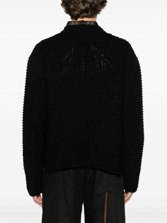 Alexander McQueen ALEXANDER MCQUEEN Men Sweater 829319 Q1BDL1080 Black Size US L / EU 52-54 / 3 - 4 Thumbnail