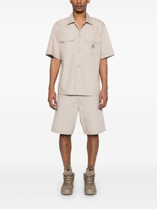 Carhartt Wip CARHARTT WIP Men Shorts I034797 2OR4O Beige Size US 34 / EU 50 - 5 Thumbnail