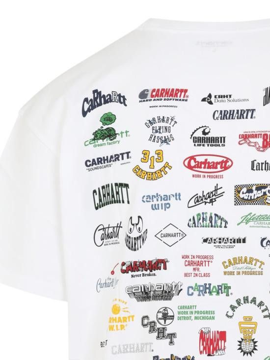 Carhartt Wip CARHARTT WIP Men T-Shirts I034643 02XX White Size US XL / EU 56 / 4 - 3 Thumbnail