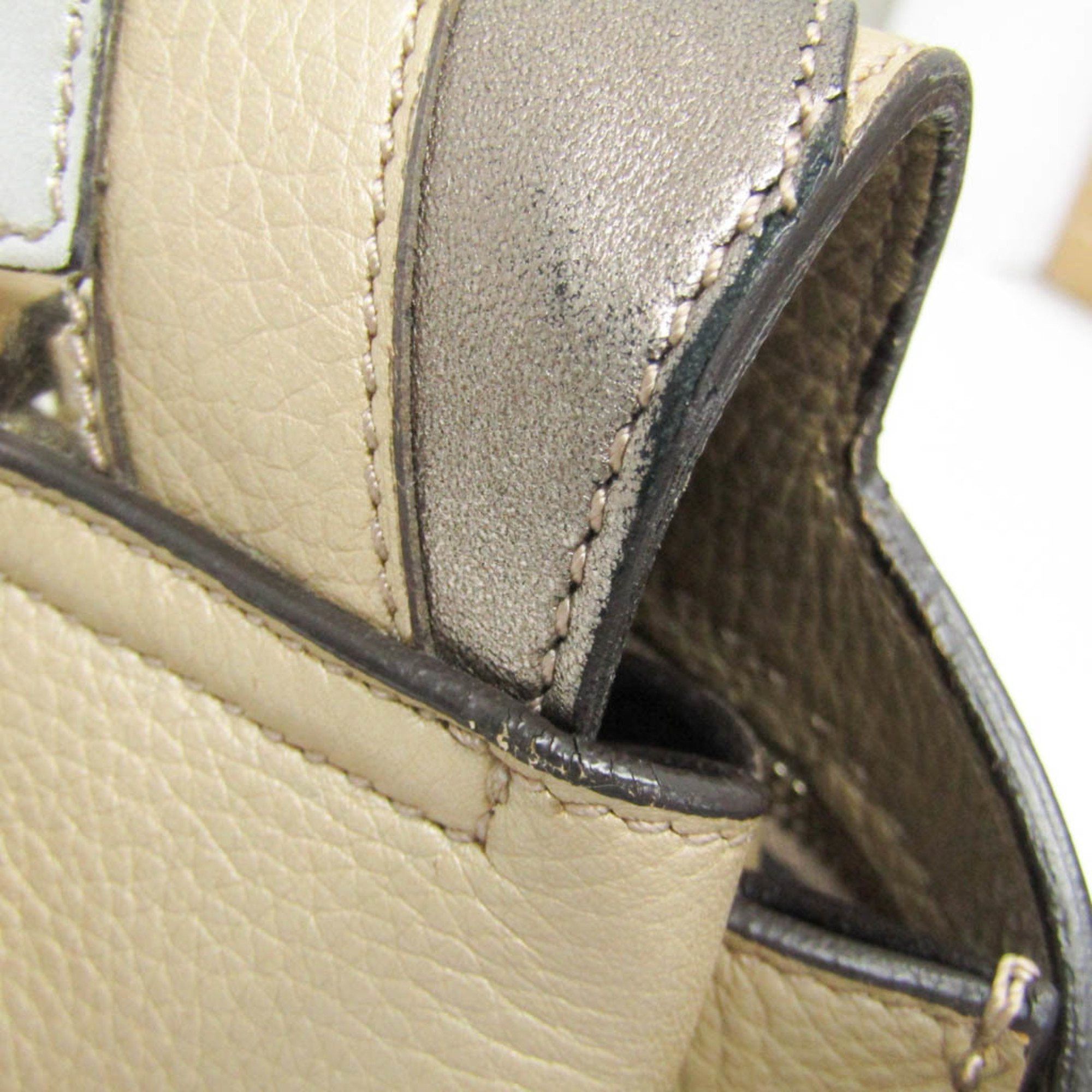 Tod's Tod's WAVE BAG Japan Exclusive Women's Leather Handbag,Shoulder Bag Champagne Gold,Metallic Bronze,Silver Size ONE SIZE - 11 Thumbnail
