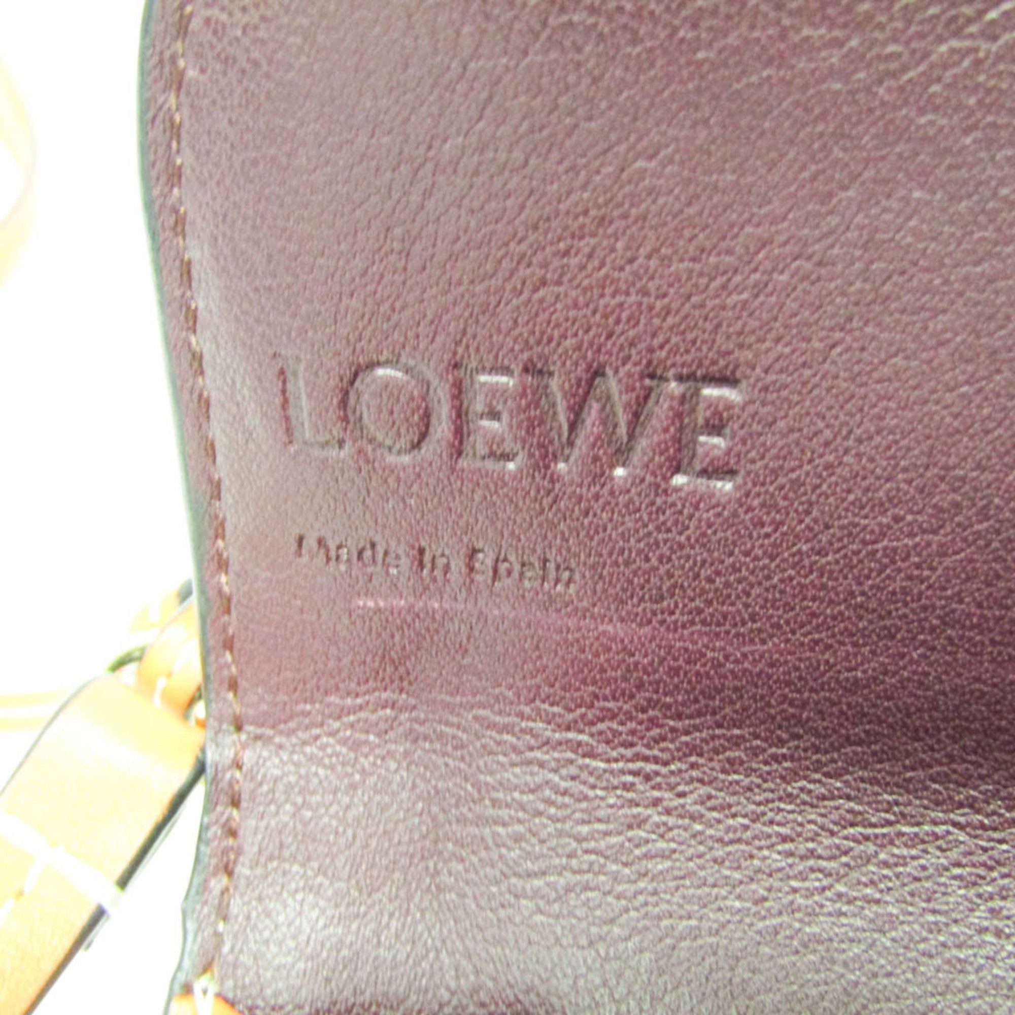Loewe Loewe Gate Women's Leather Chain/Shoulder Wallet Orange Size ONE SIZE - 18 Thumbnail