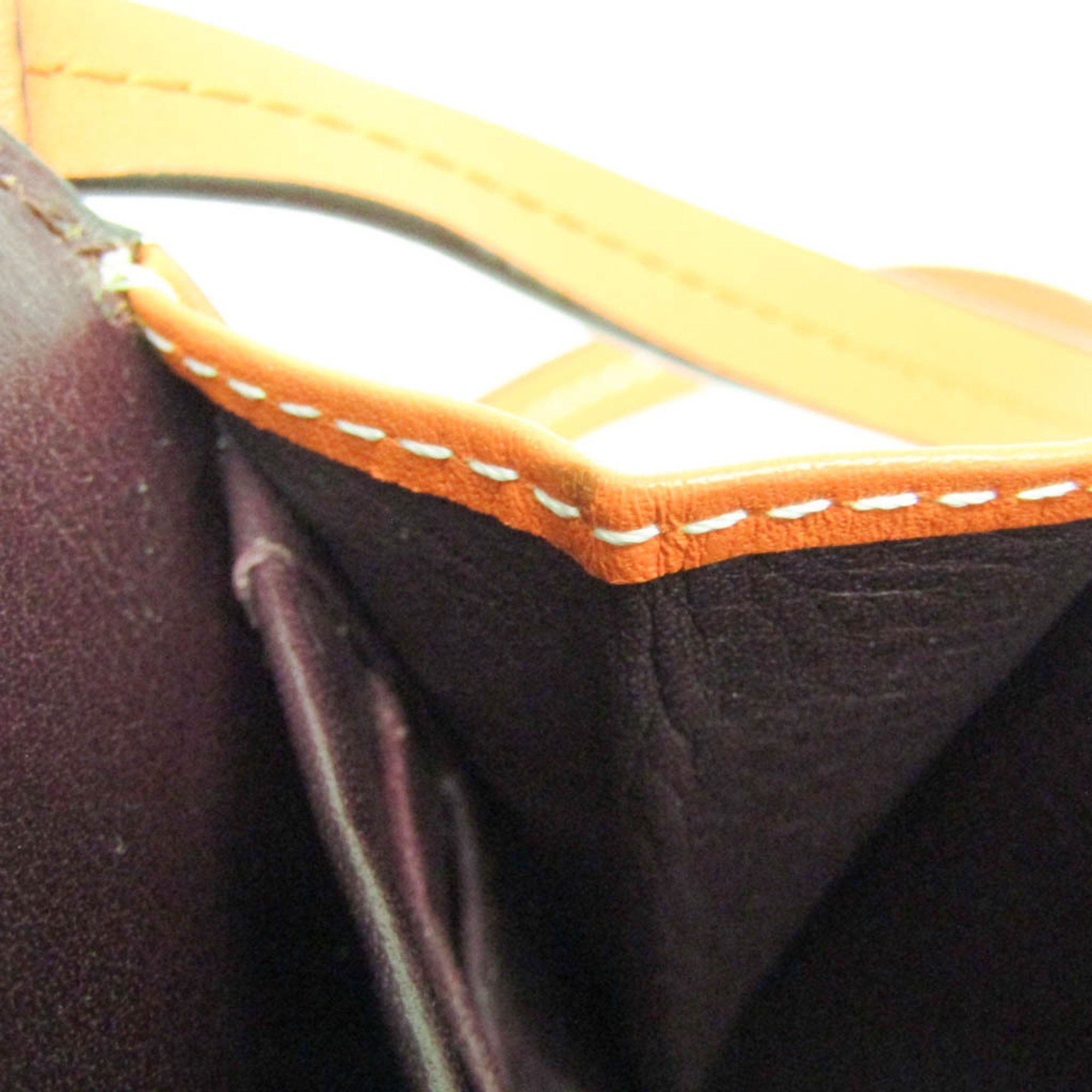 Loewe Loewe Gate Women's Leather Chain/Shoulder Wallet Orange Size ONE SIZE - 16 Thumbnail