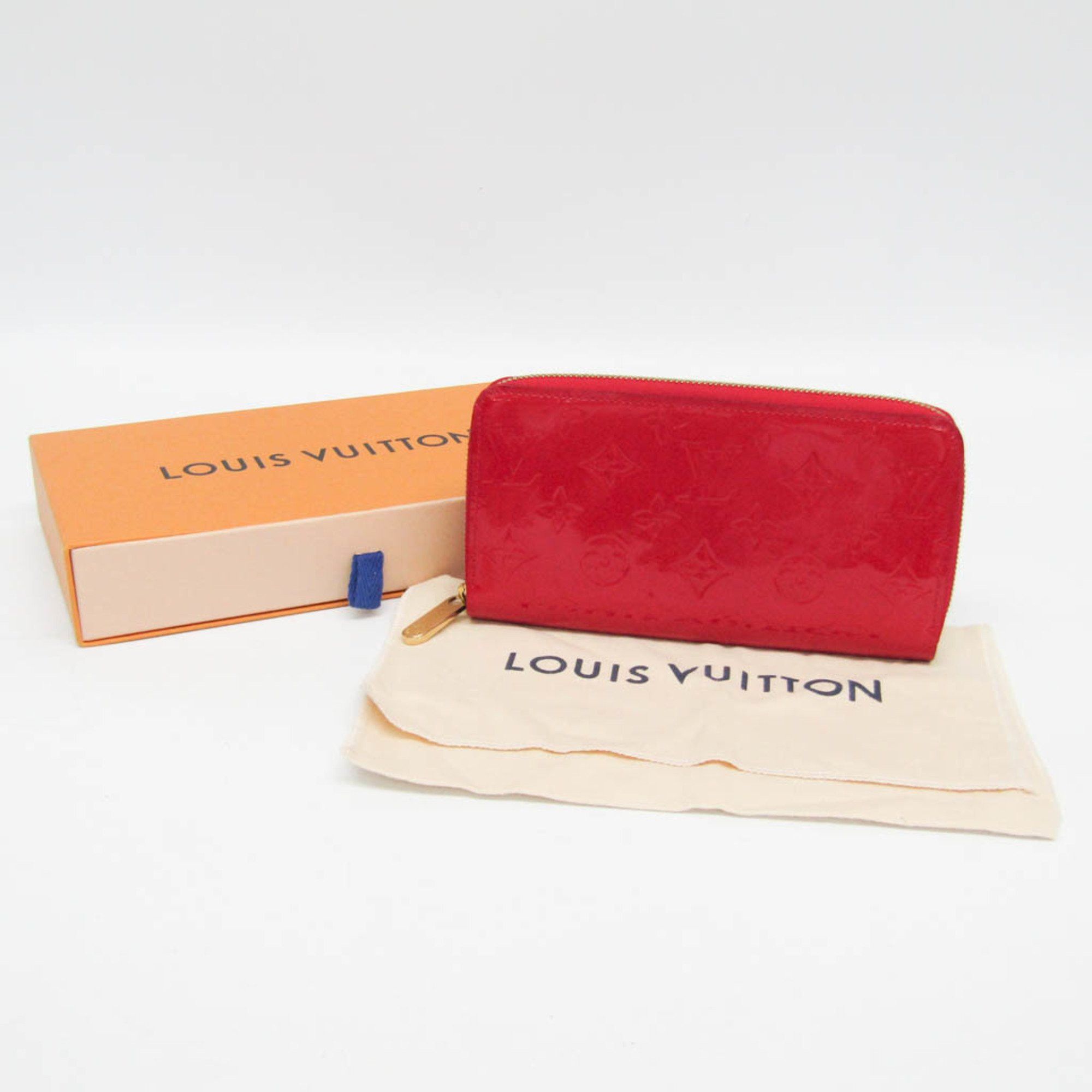 Louis Vuitton Louis Vuitton Monogram Vernis Zippy Wallet M90417 Women's Monogram Vernis Long Wallet (bi-fold) Cerise Size ONE SIZE - 2 Thumbnail