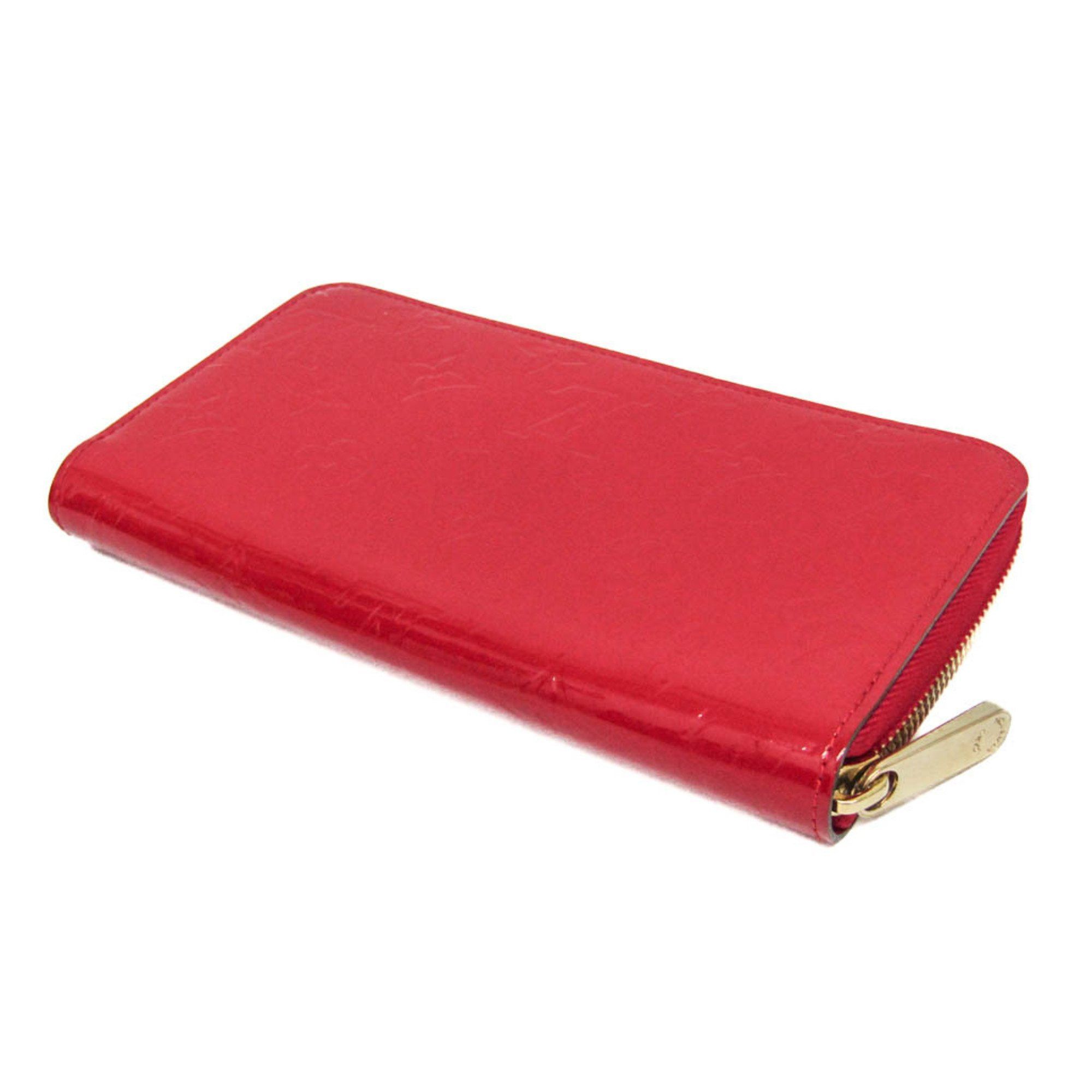 Louis Vuitton Louis Vuitton Monogram Vernis Zippy Wallet M90417 Women's Monogram Vernis Long Wallet (bi-fold) Cerise Size ONE SIZE - 3 Thumbnail