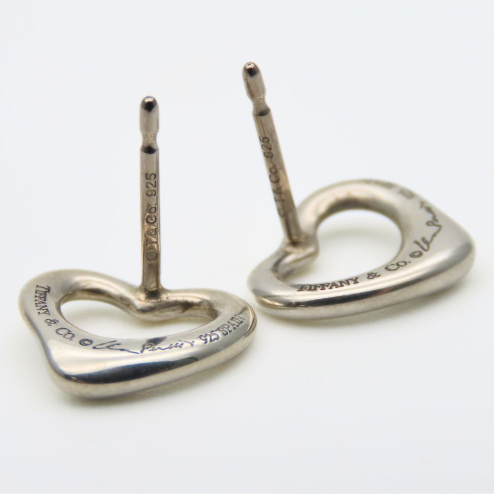 Tiffany & Co. Tiffany & Co. Tiffany&Co. Open Heart Silver925 Earrings Metal Earrings Size ONE SIZE - 4 Thumbnail