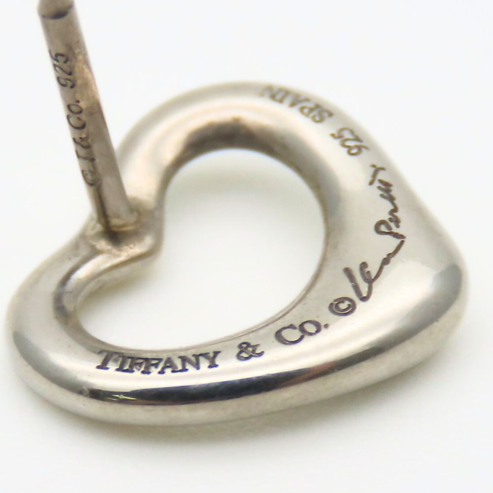 Tiffany & Co. Tiffany & Co. Tiffany&Co. Open Heart Silver925 Earrings Metal Earrings Size ONE SIZE - 5 Thumbnail