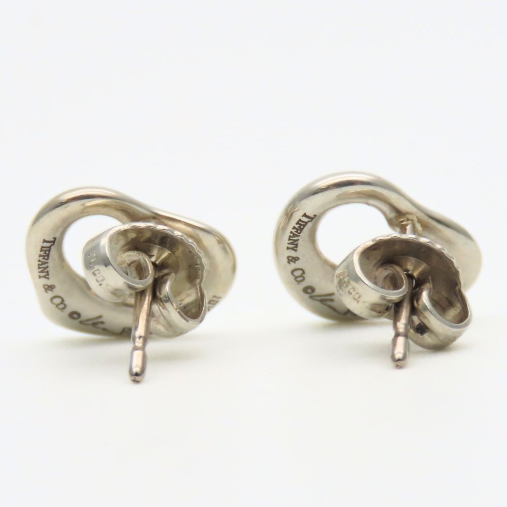 Tiffany & Co. Tiffany & Co. Tiffany&Co. Open Heart Silver925 Earrings Metal Earrings Size ONE SIZE - 3 Thumbnail