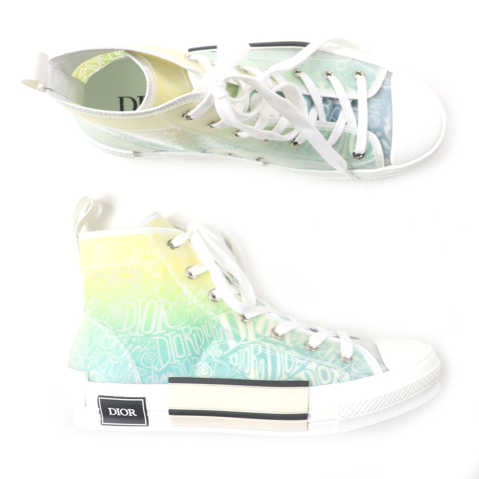 Dior Dior Dior×Shawn Stussy B23 Oblique Print mesh High Cut Sneakers Others Shoes Size ONE SIZE - 6 Thumbnail