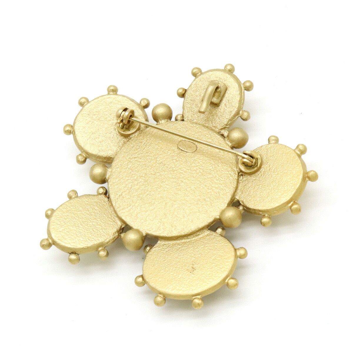 Chanel Chanel Chanel Coco Mark Pearl Rhinestone Pin Brooch Metal Brooch DUTY FREE for USA Size ONE SIZE - 2 Thumbnail