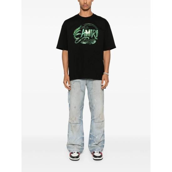 Amiri AMIRI Men T-Shirts AMJYTE1216 BLACK Size US XL / EU 56 / 4 - 2 Thumbnail