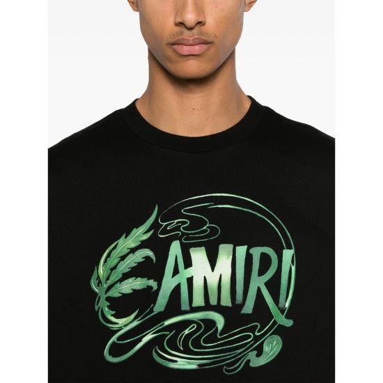Amiri AMIRI Men T-Shirts AMJYTE1216 BLACK Size US XXL / EU 58 / 5 - 3 Thumbnail