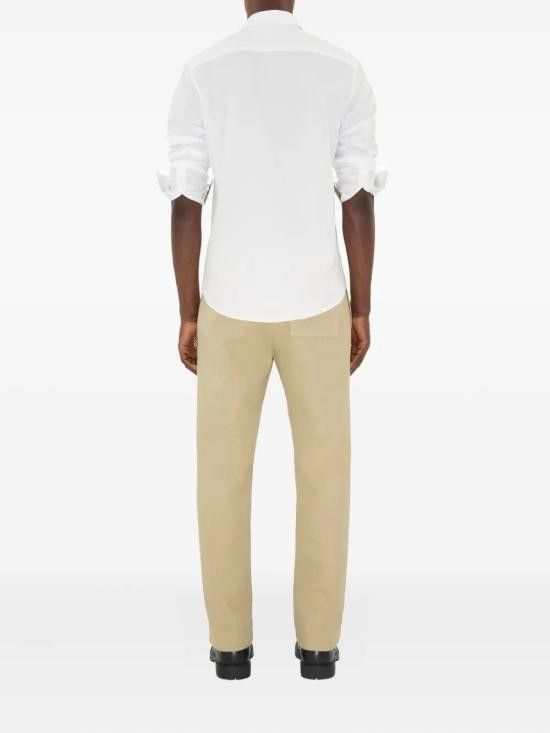Burberry BURBERRY Men Long Tops 8113135 WHITE Size US L / EU 52-54 / 3 - 4 Thumbnail