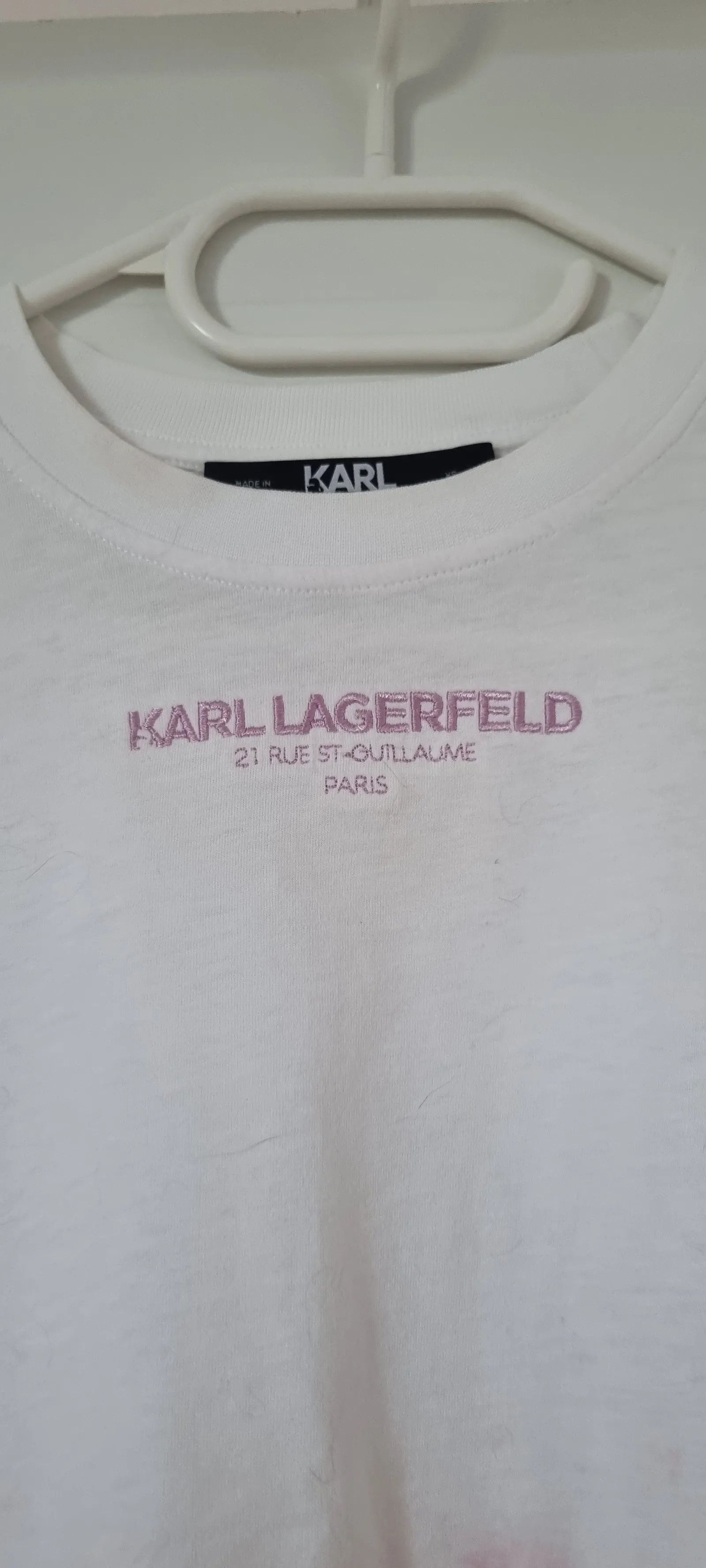 Karl Lagerfeld Karl Lagerfeld Short Sleeve T-shirt Size XS / US 0-2 / IT 36-38 - 3 Thumbnail