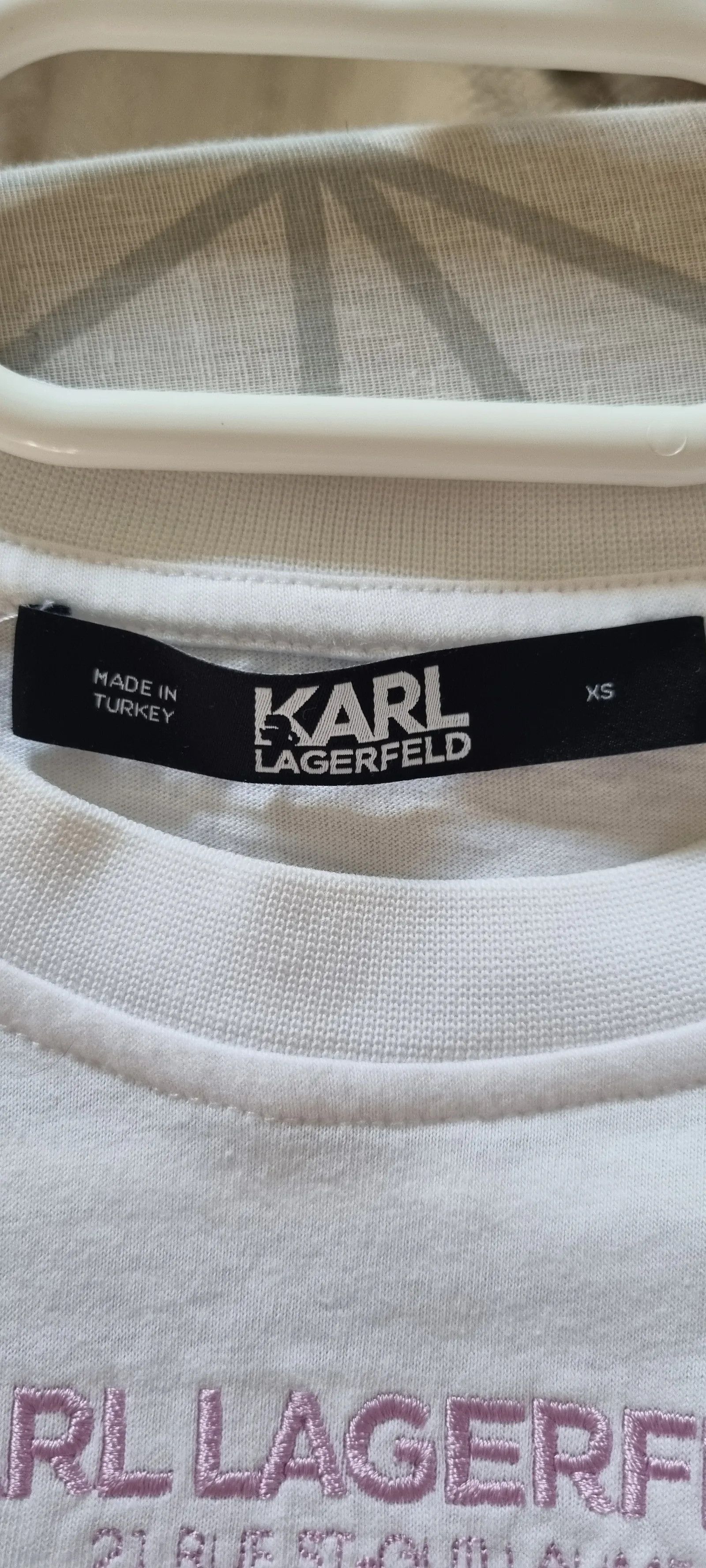 Karl Lagerfeld Karl Lagerfeld Short Sleeve T-shirt Size XS / US 0-2 / IT 36-38 - 2 Thumbnail